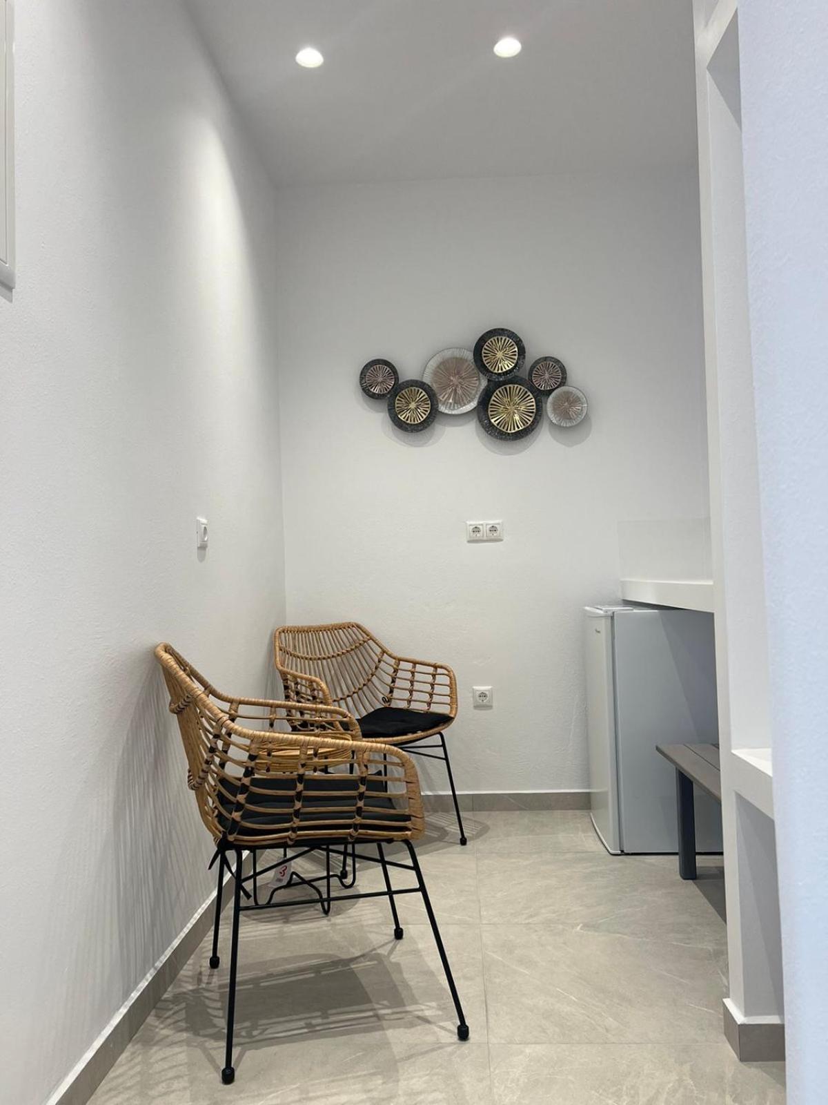 Anemos Apartments Ornos  Bagian luar foto