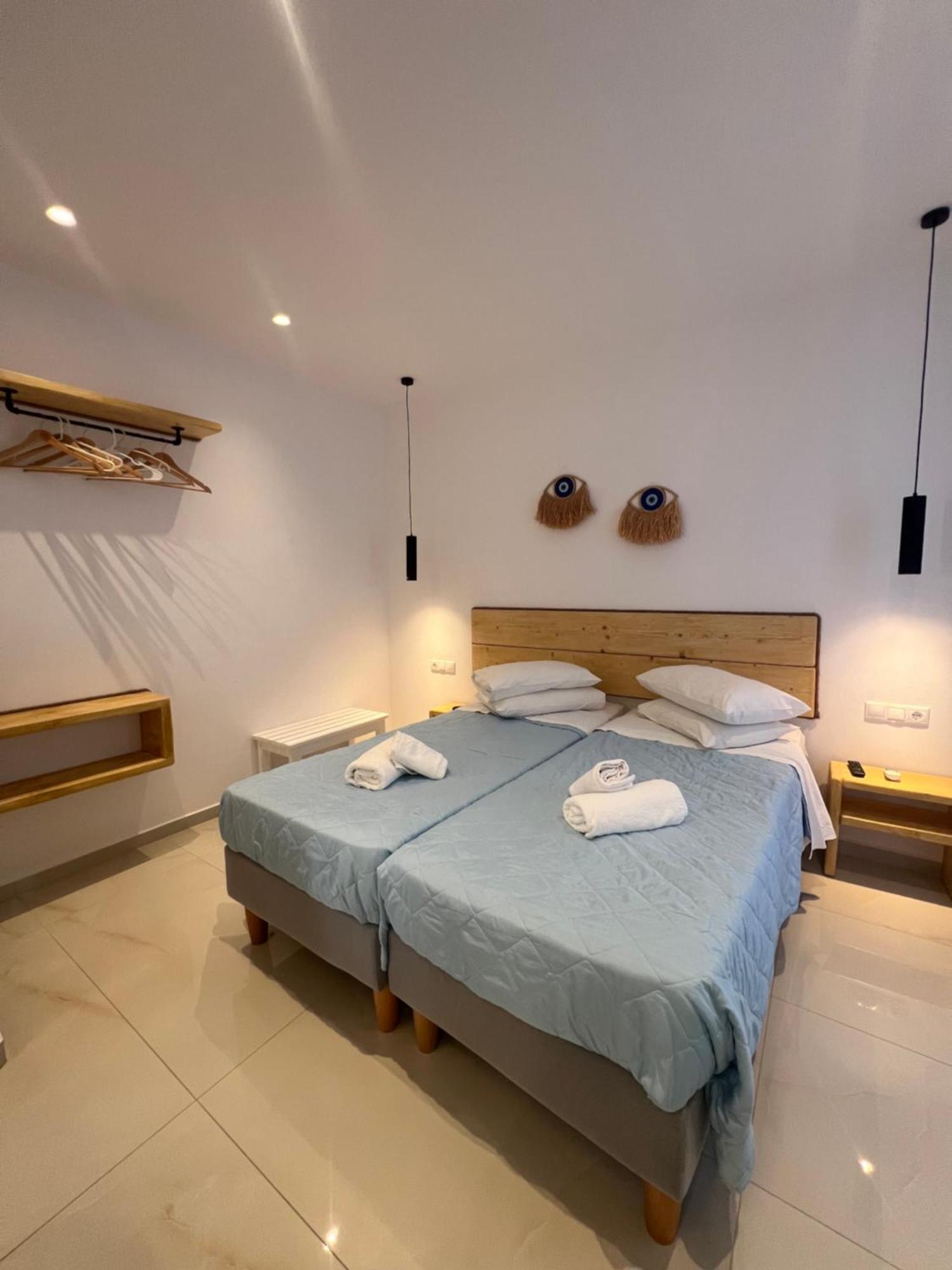 Anemos Apartments Ornos  Bagian luar foto